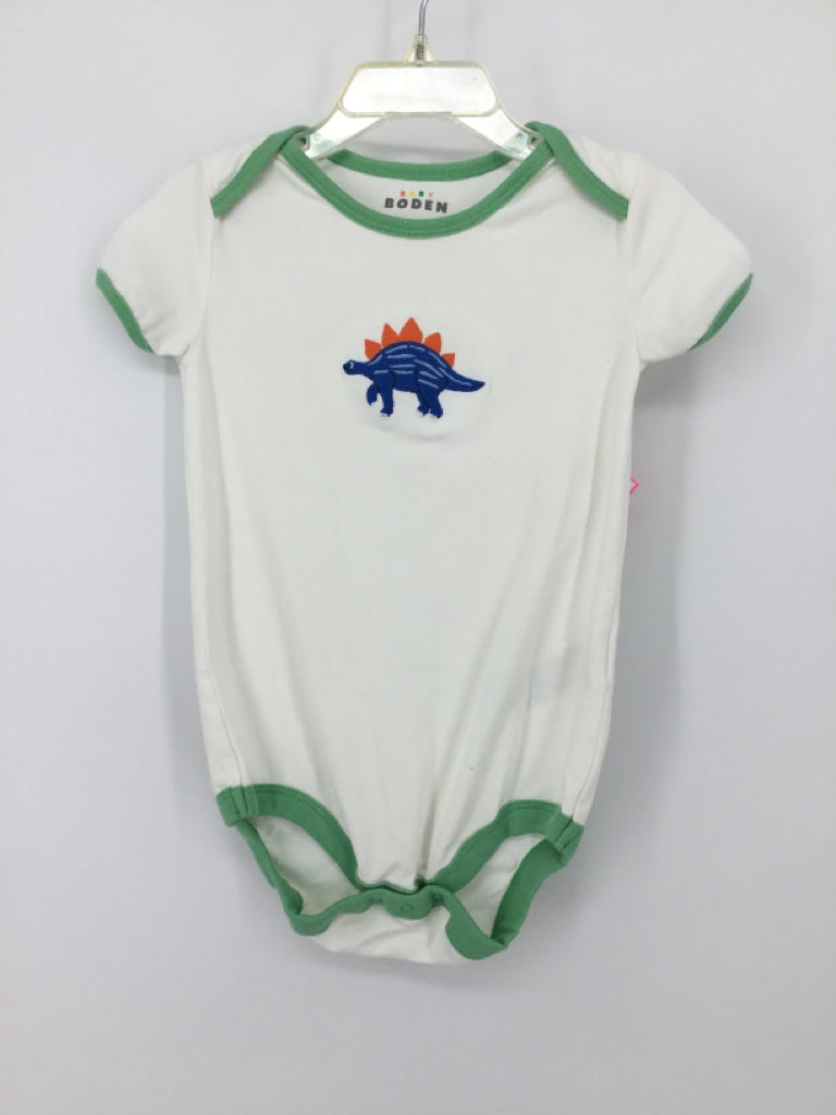 Baby Boden Child Size 2 White Onesie
