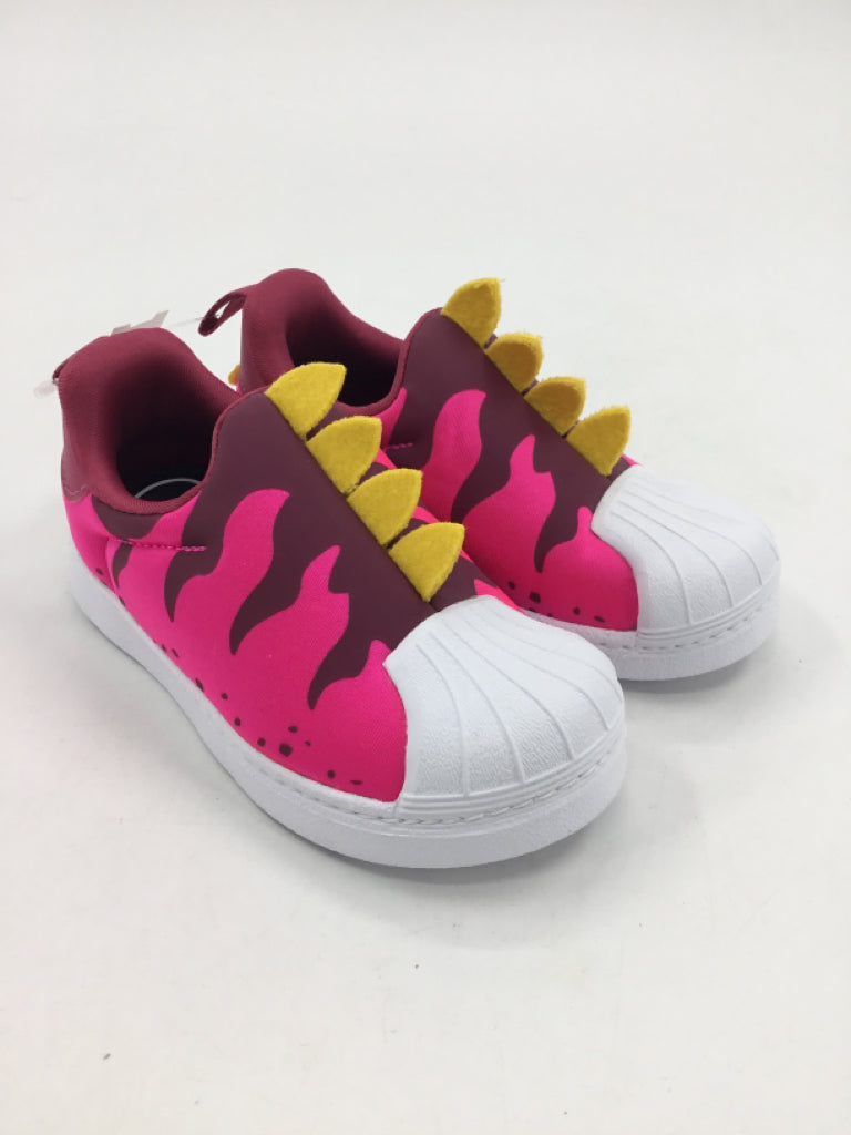 Adidas Child Size 7 Toddler Pink Sneakers