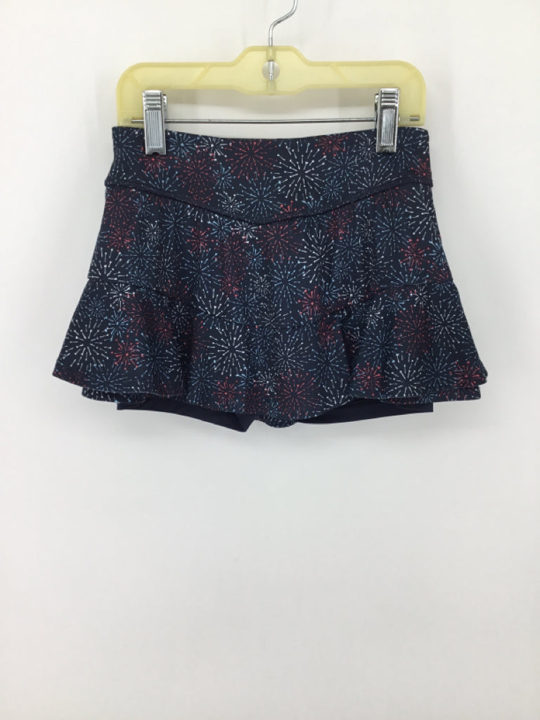 All In Motion Child Size 6 Navy Stars & Stripes Skirt