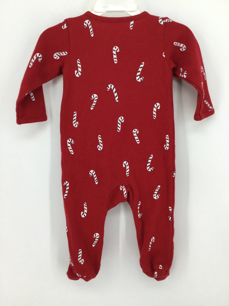 Just One You Made by Carters Child Size 6 Months Red Christmas Sleeper