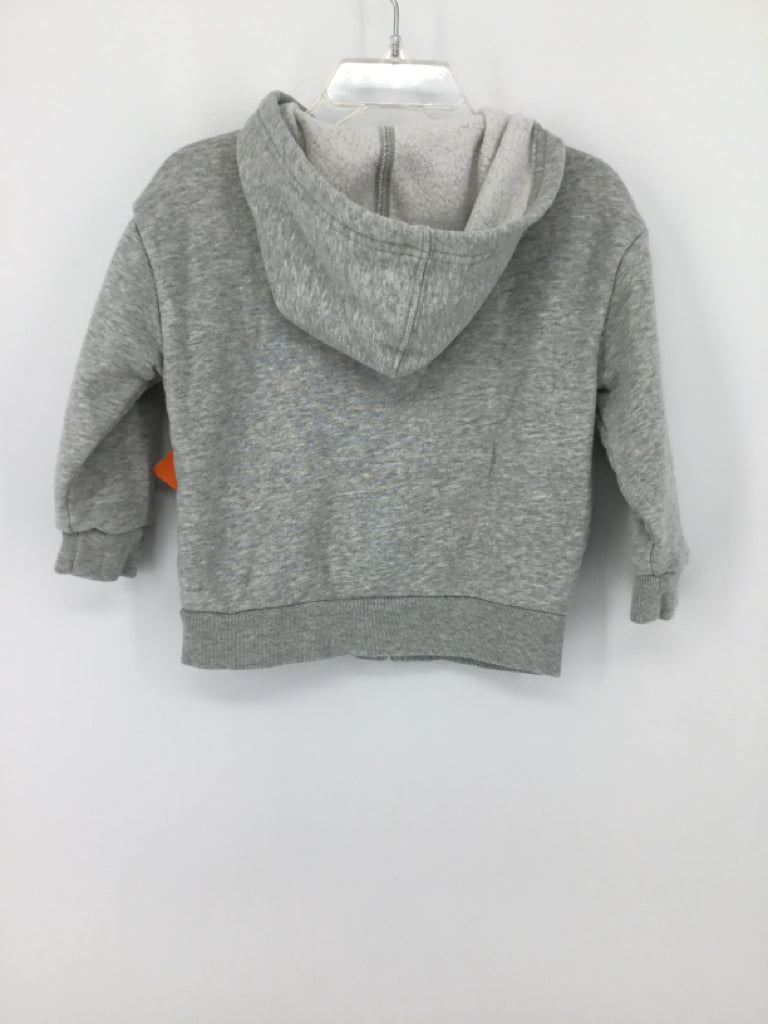 Baby Gap Child Size 18-24 Months Gray Solid Hoodie - boys