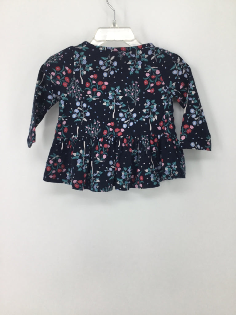 Baby Gap Child Size 6-12 Months Navy Shirt - girls