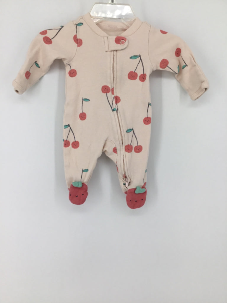 Carter's Child Size Preemie Pink Sleepers