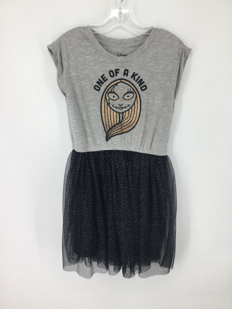 Disney + Spotted Zebra Child Size 10 Gray Halloween Dress