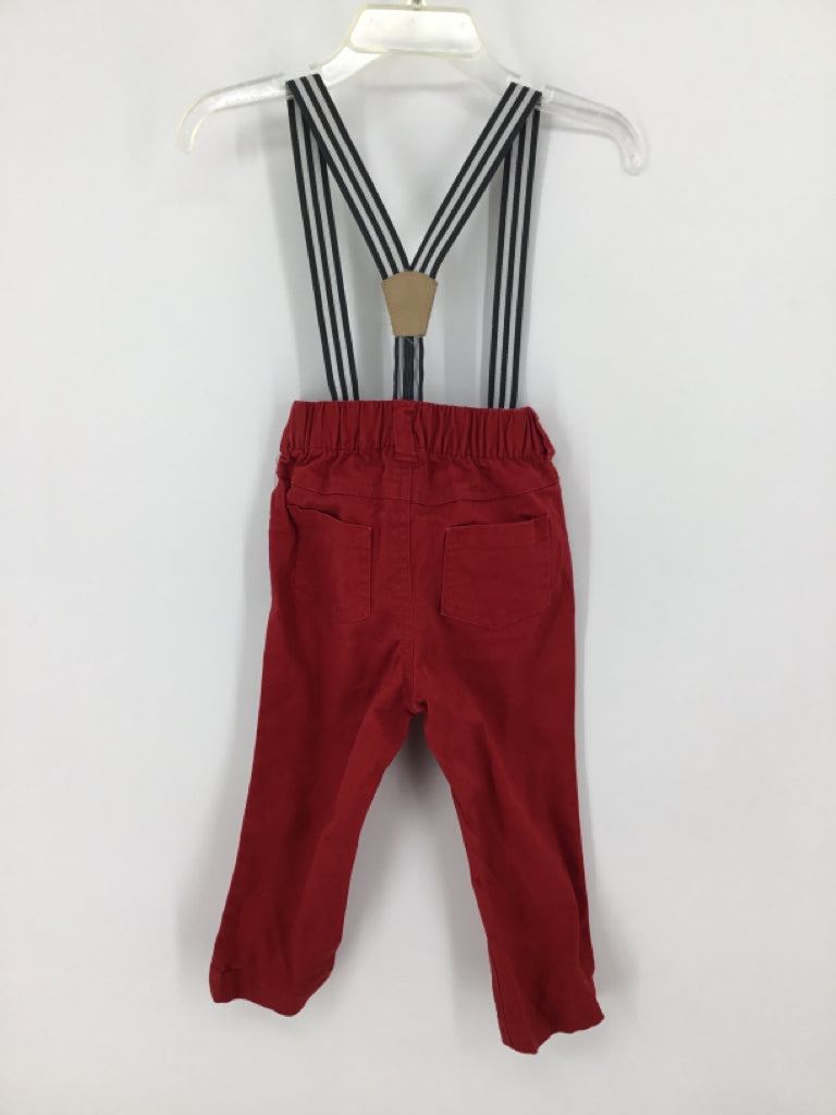 Cat & Jack Child Size 18 Months Red Solid Pants - boys