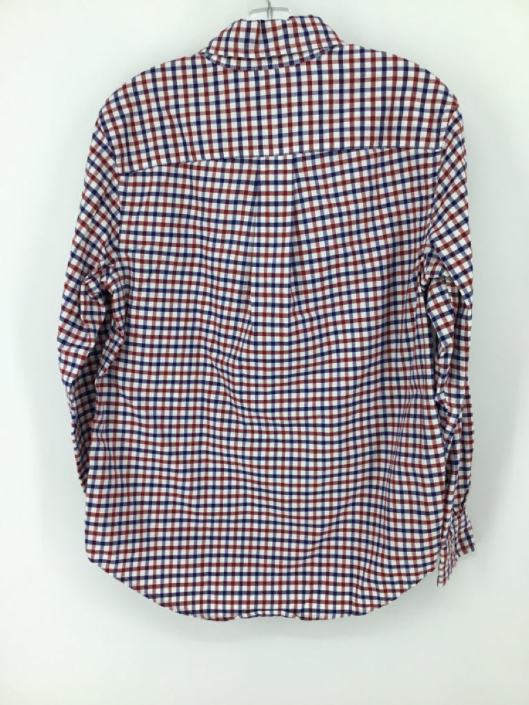 Ralph Lauren Child Size 10 Multi-Color Gingham Shirt - boys