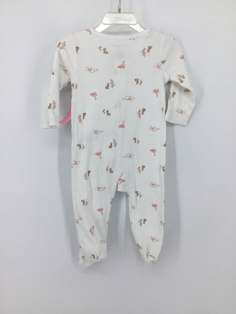 Child of Mine Child Size 6-9 Months Pink Sleepers