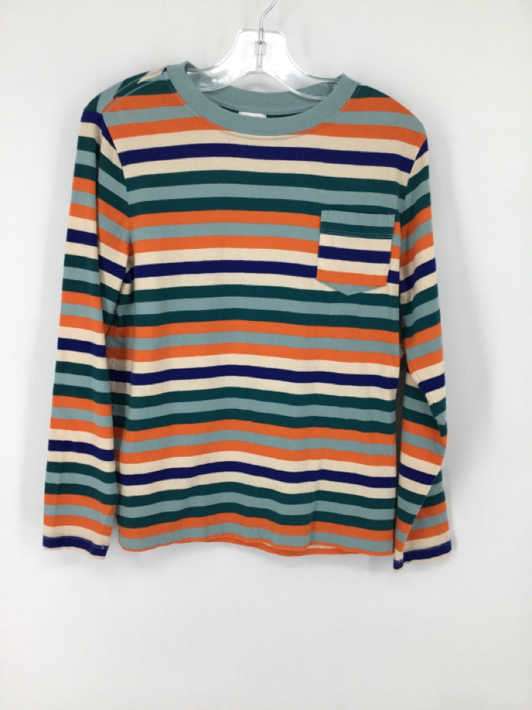 Hanna Andersson Child Size 8 Multi-Color Stripe T-shirt - boys