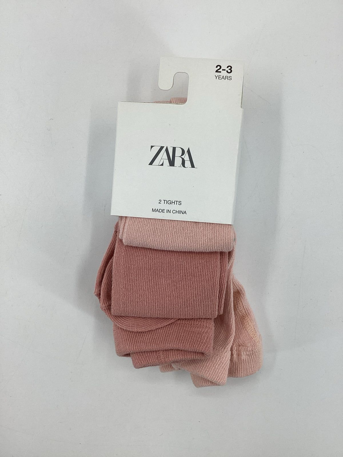 Zara Child Size 2 Pink Tights - girls