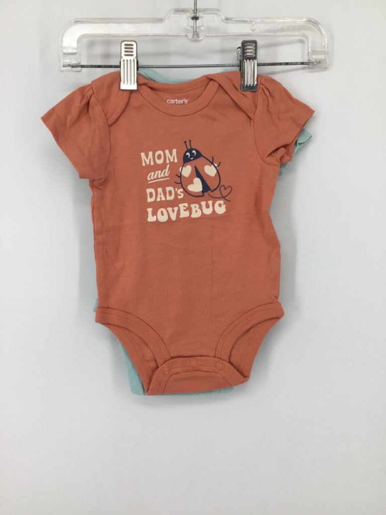 Carter's Child Size 3 Months Blue Onesie
