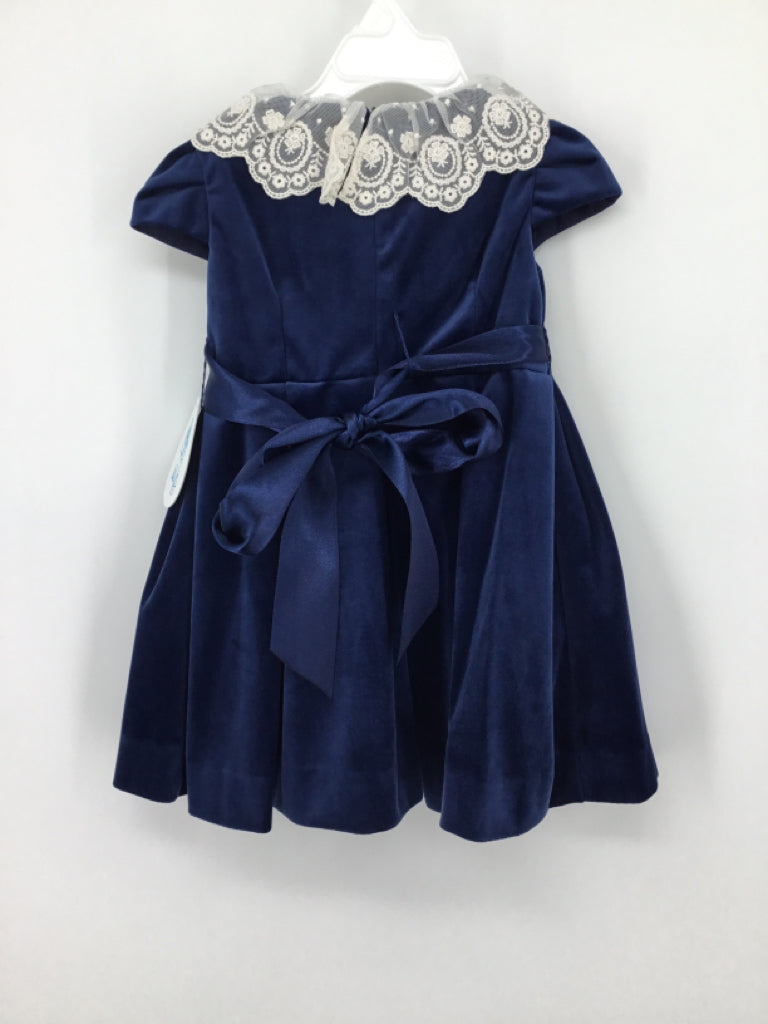 Luli Child Size 2 Navy Dress - girls