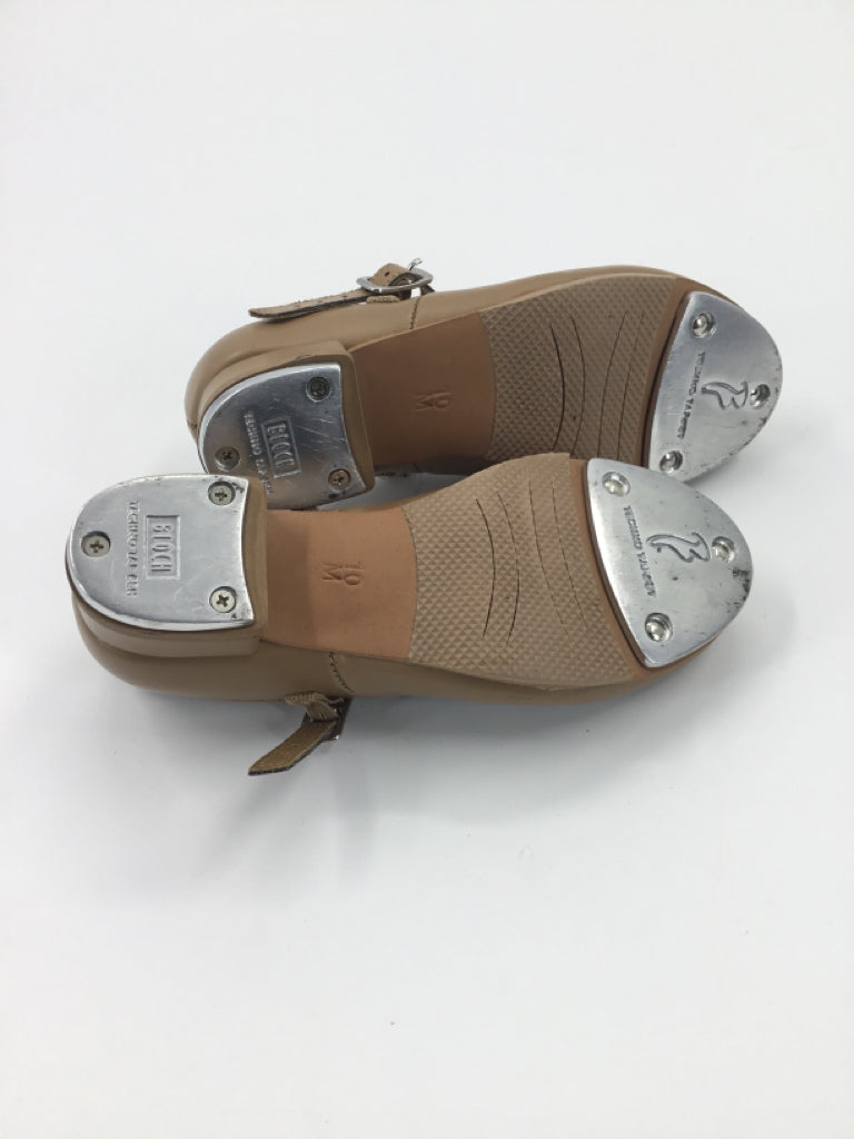 Bloch Child Size 10 Tan Sport/Dance Shoes
