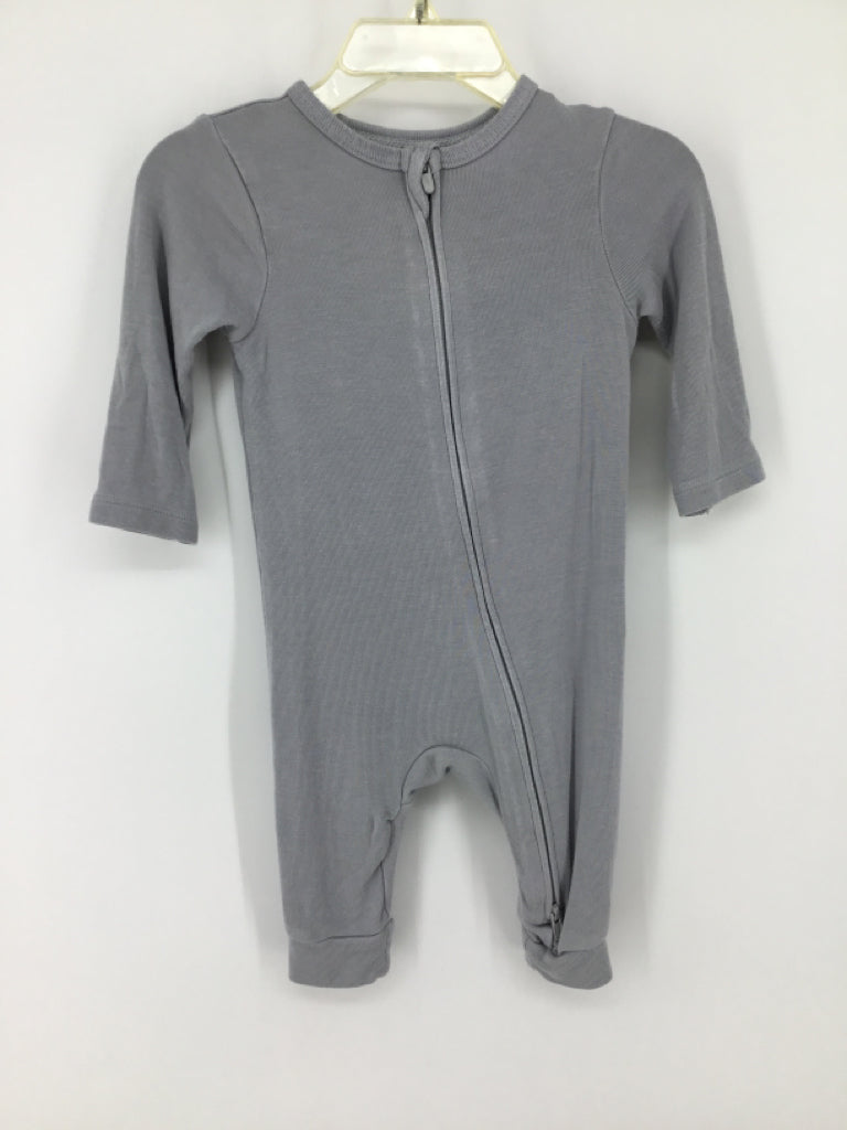 cloud island Child Size 3-6 Months Gray Solid Pajamas - boys