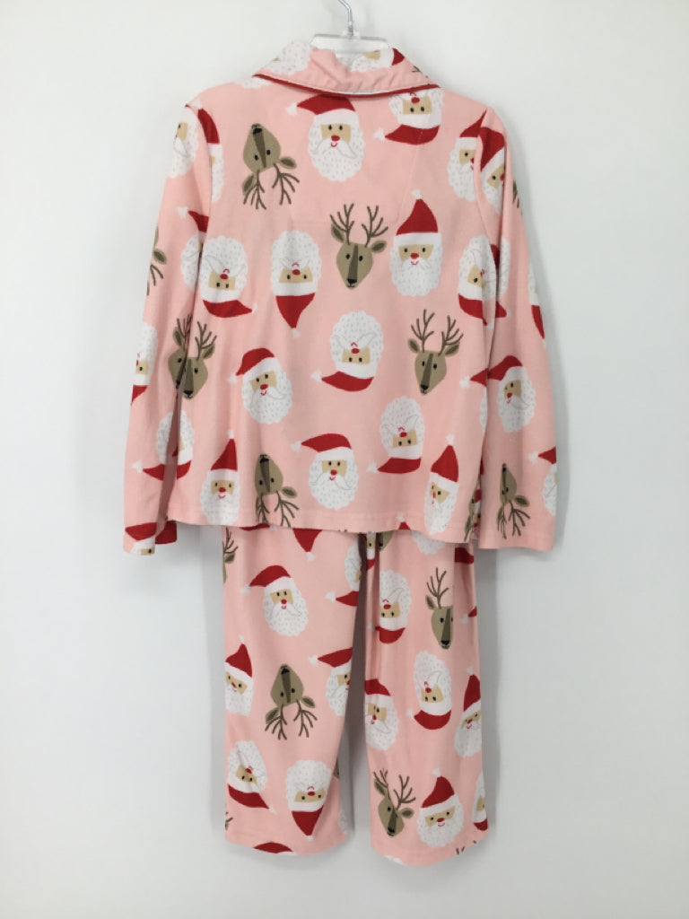 Carter's Child Size 6 Pink Christmas Pajamas