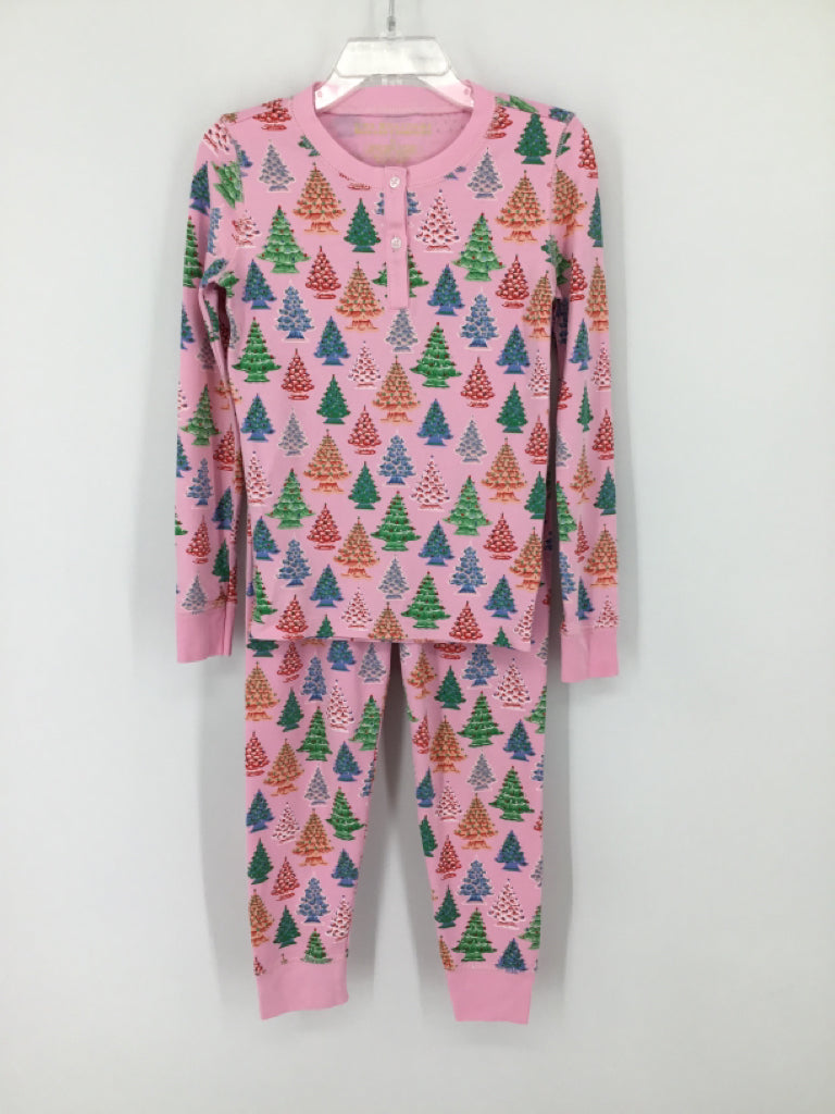The Beaufort Bonnet Co Child Size 6 Pink Christmas Pajamas
