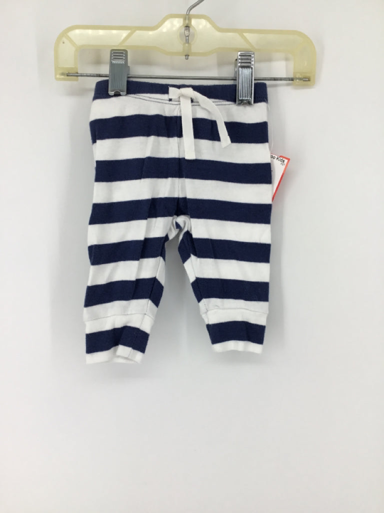 Baby Gap Child Size 0-3 Months Blue Stripe Pants - boys