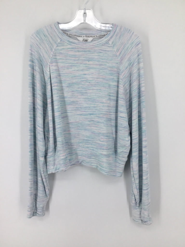 Athleta Girl Child Size 12 Blue Shirt - girls