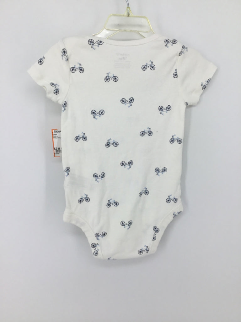 Carter's Child Size 18 Months White Onesie