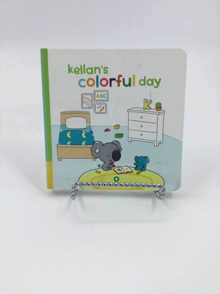 Kellan's Colorful Day Board Book
