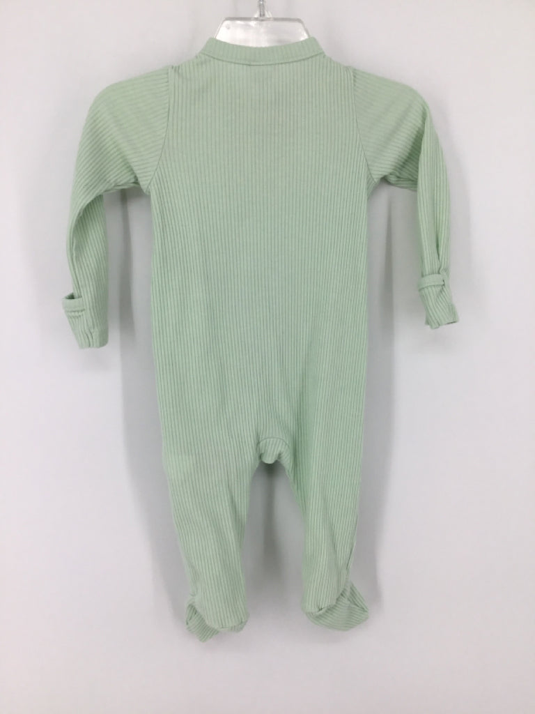 Old Navy Child Size 3-6 Months Green Solid Sleeper