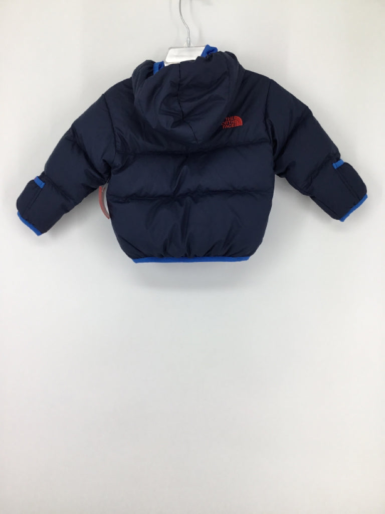 The North Face Child Size 6 12 Months Blue Solid Outerwear boys