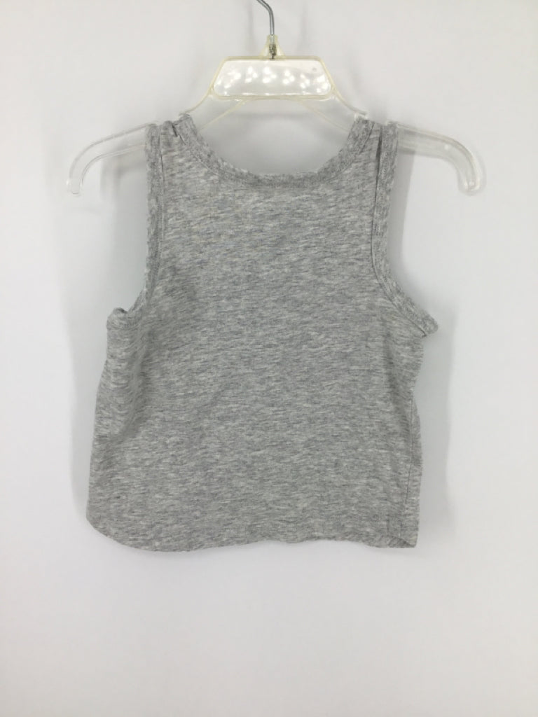 First Impressions Child Size 18 Months Gray Stars & Stripes Tank Top