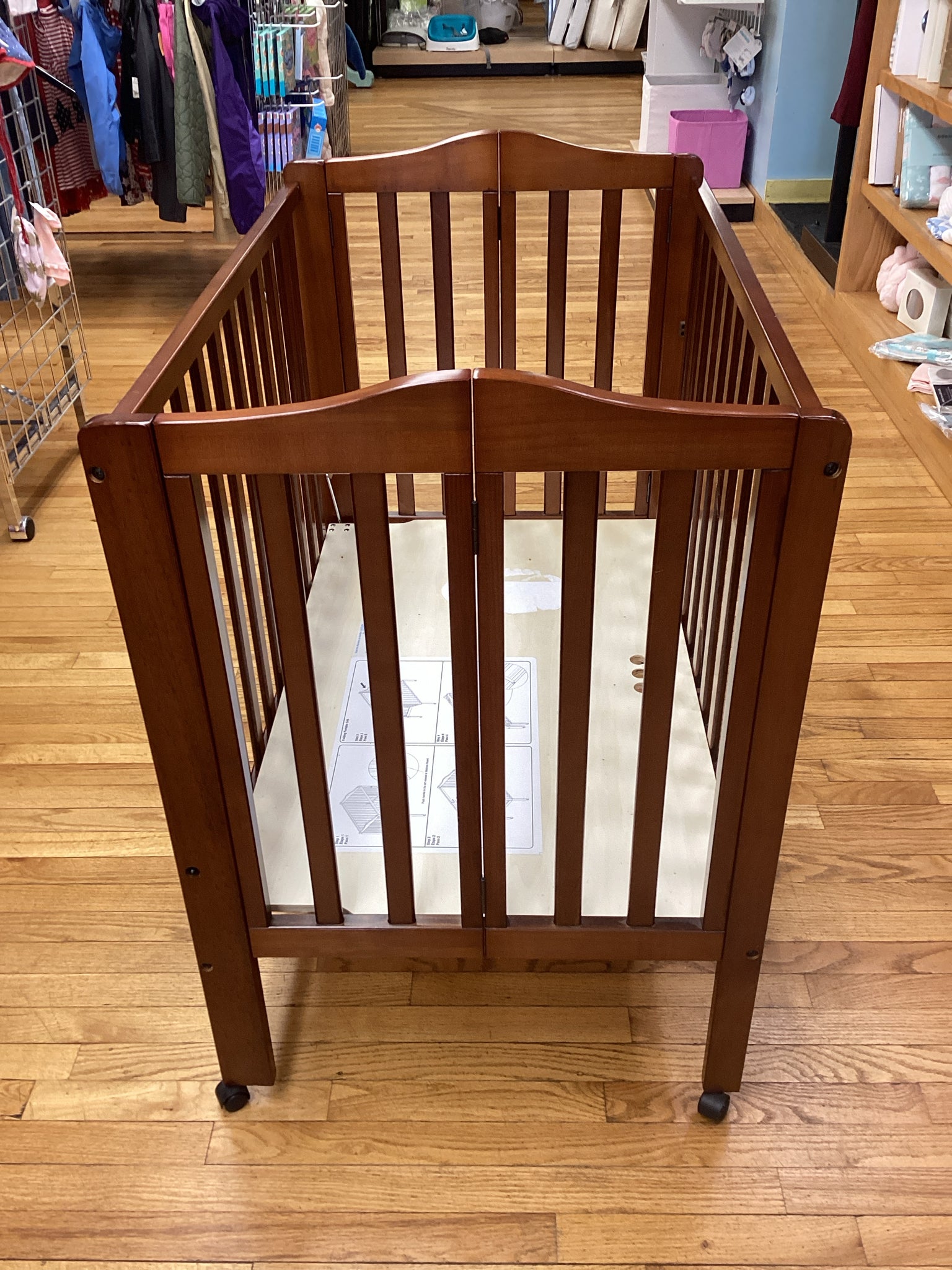 Delta Children Folding Portable Baby Mini Crib
