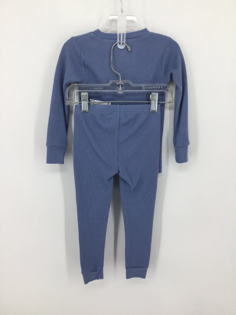 Just One You Made by Carters Child Size 2 Blue Solid Pajamas - boys