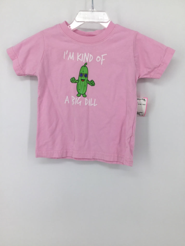 Rabbit Skins Child Size 18 Months Pink T-shirt - girls