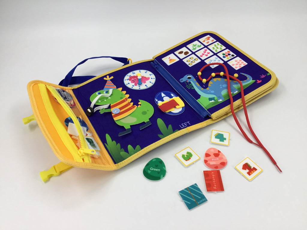 Felt Busy Book - Dinosaurs