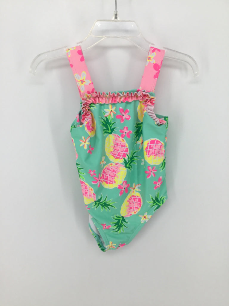 Nicole Miller Child Size 2 Green Swimwear - girls