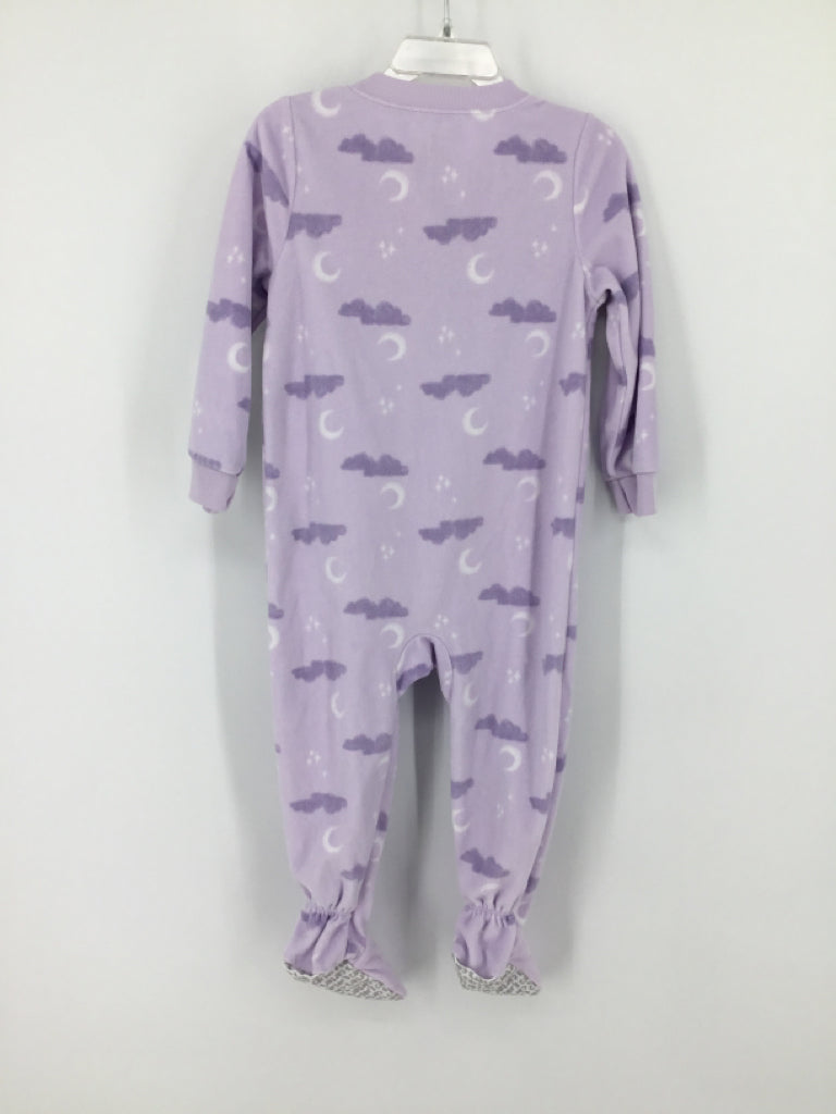 Carter's Child Size 2 Toddler Purple Sleepers