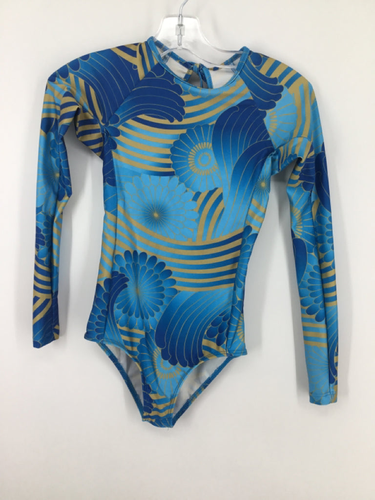 Seea Child Size 10 Blue Swimwear - girls