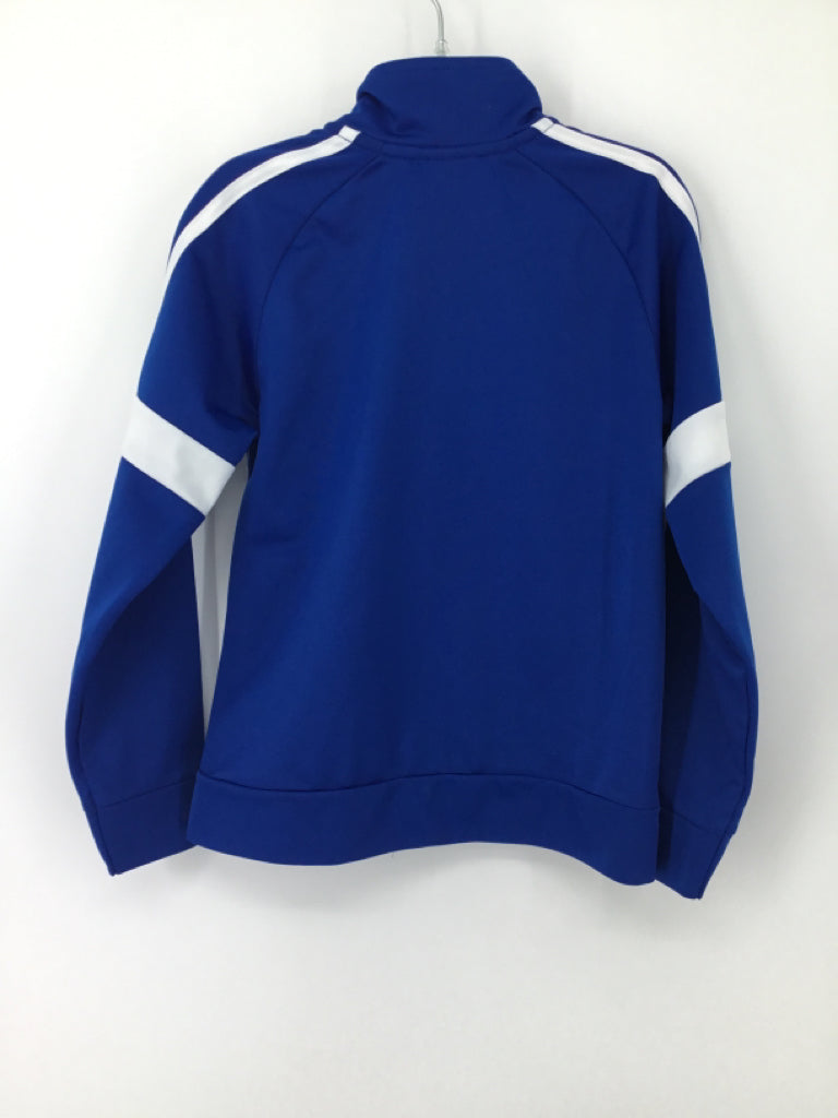 Adidas Child Size 6 Blue Solid Jacket - boys