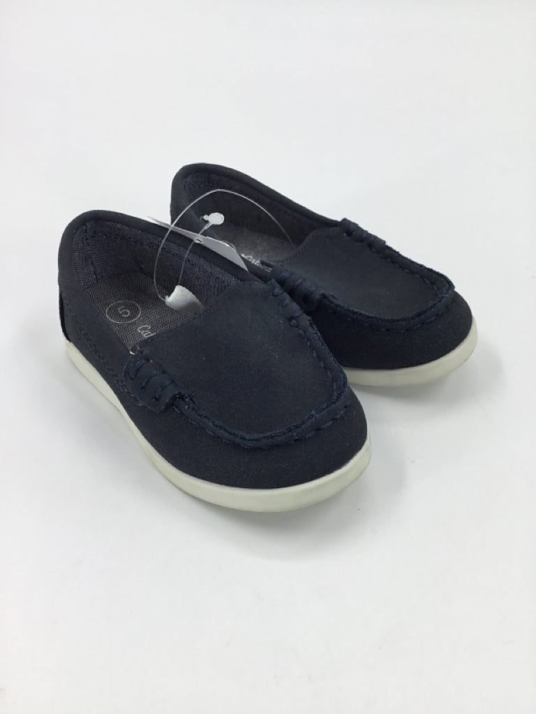 Cat & Jack Child Size 5 Toddler Navy Dress Shoes