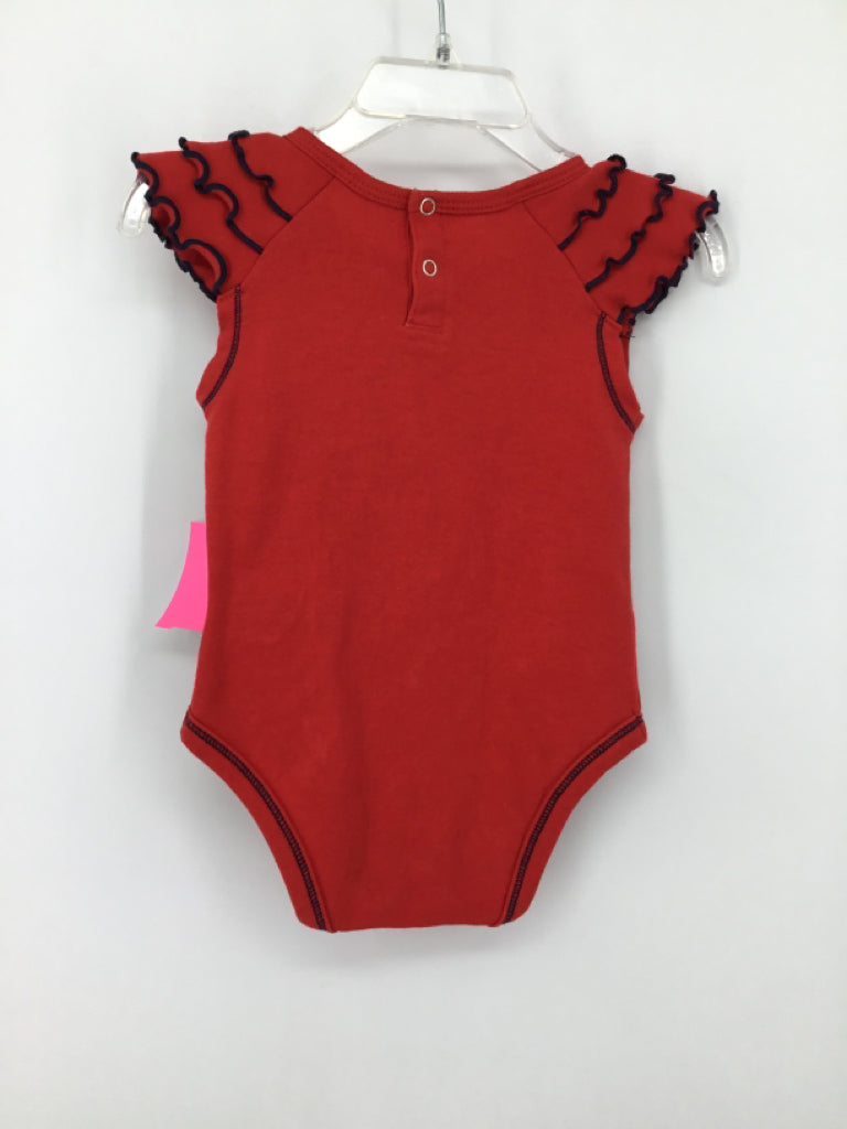Genuine Merchandise Child Size 3-6 Months Red Onesie