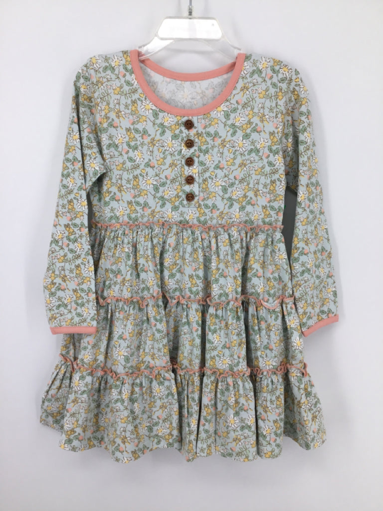 Serendipity by Shrimp and Grits Child Size 4 Blue Dress - girls