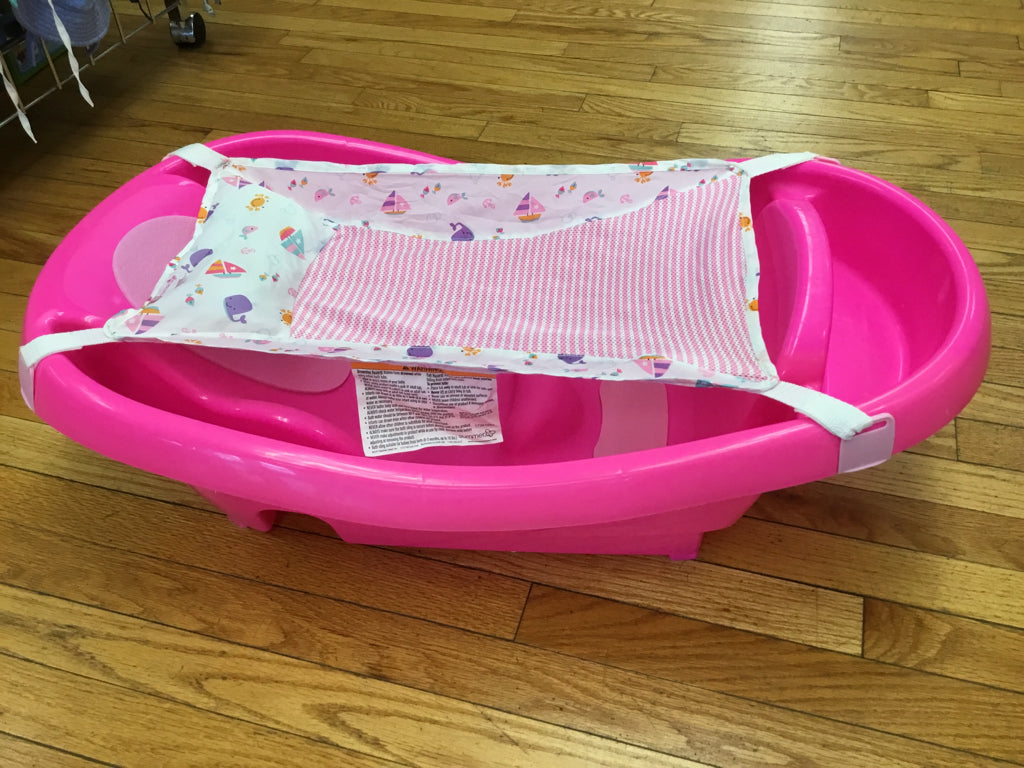 Summer Pink Bath Tub