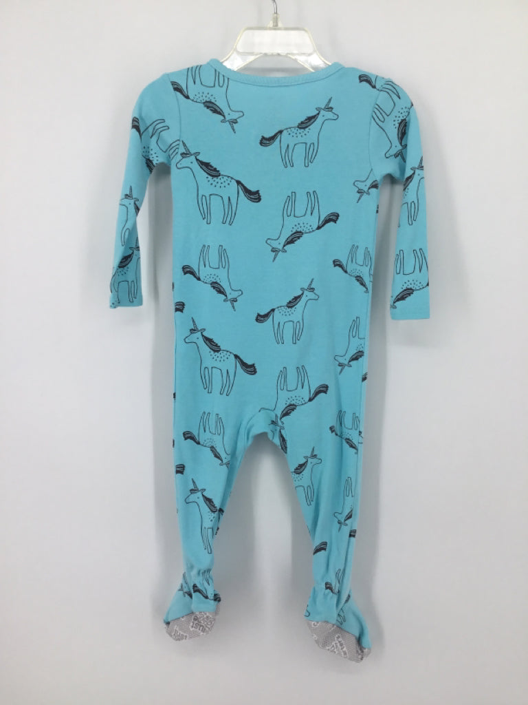 Just One You Made by Carters Child Size 12 Months Blue Sleepers