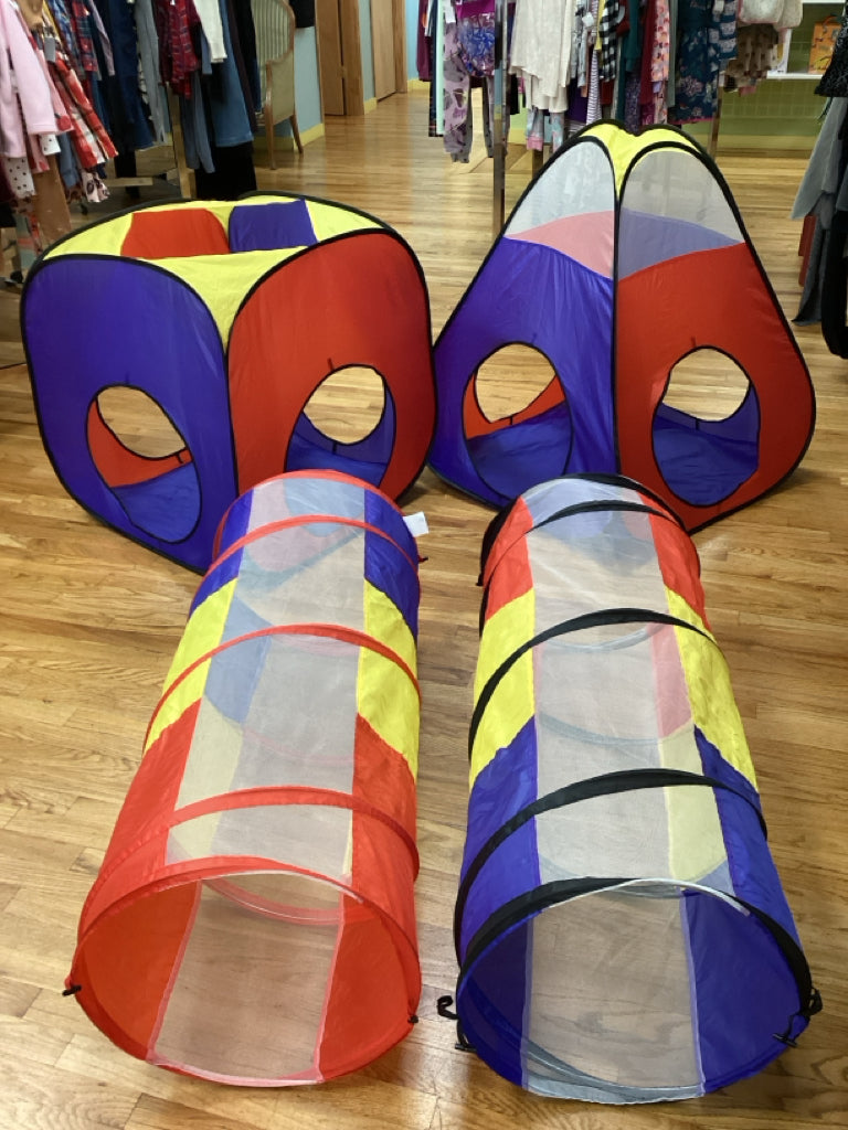 4 piece Tunnel & Tents Set