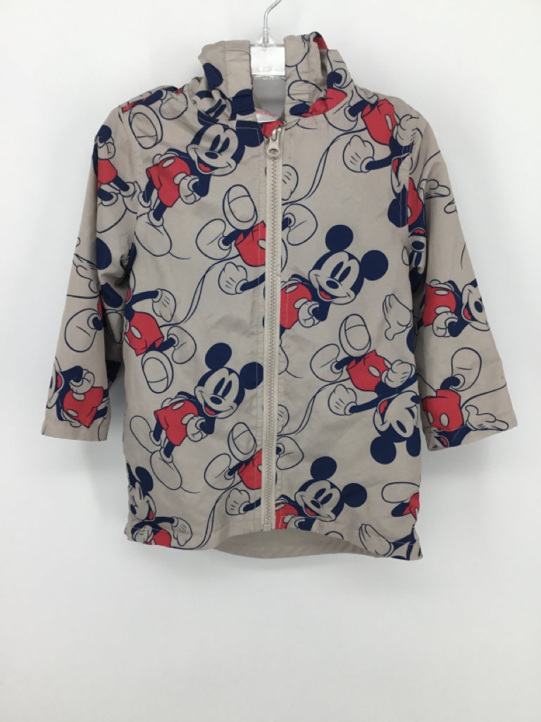 Disney Child Size 2 Gray Character Jacket - boys