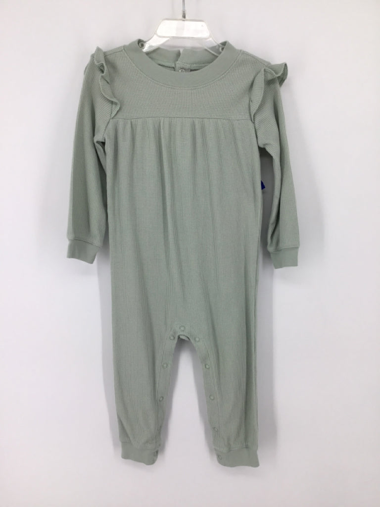 Carter's Child Size 24 Months Green Outfit - girls