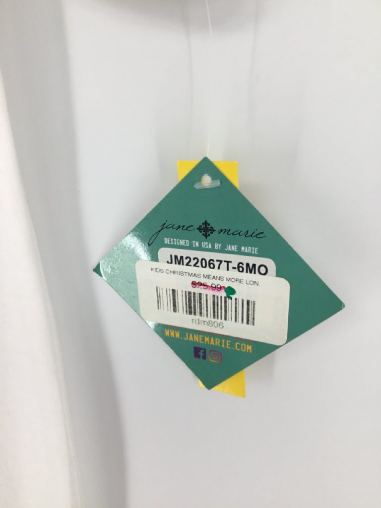 Jane Marie Child Size 6 Months White Christmas Outfit