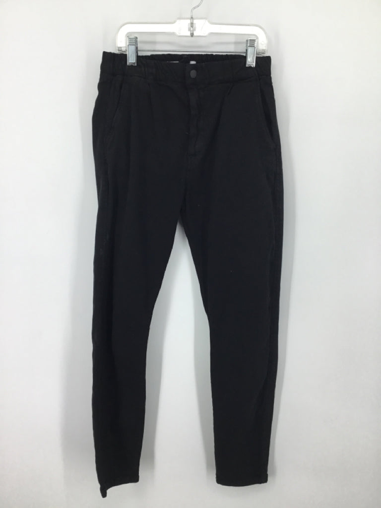 Zara Child Size 11 Black Solid Pants - boys