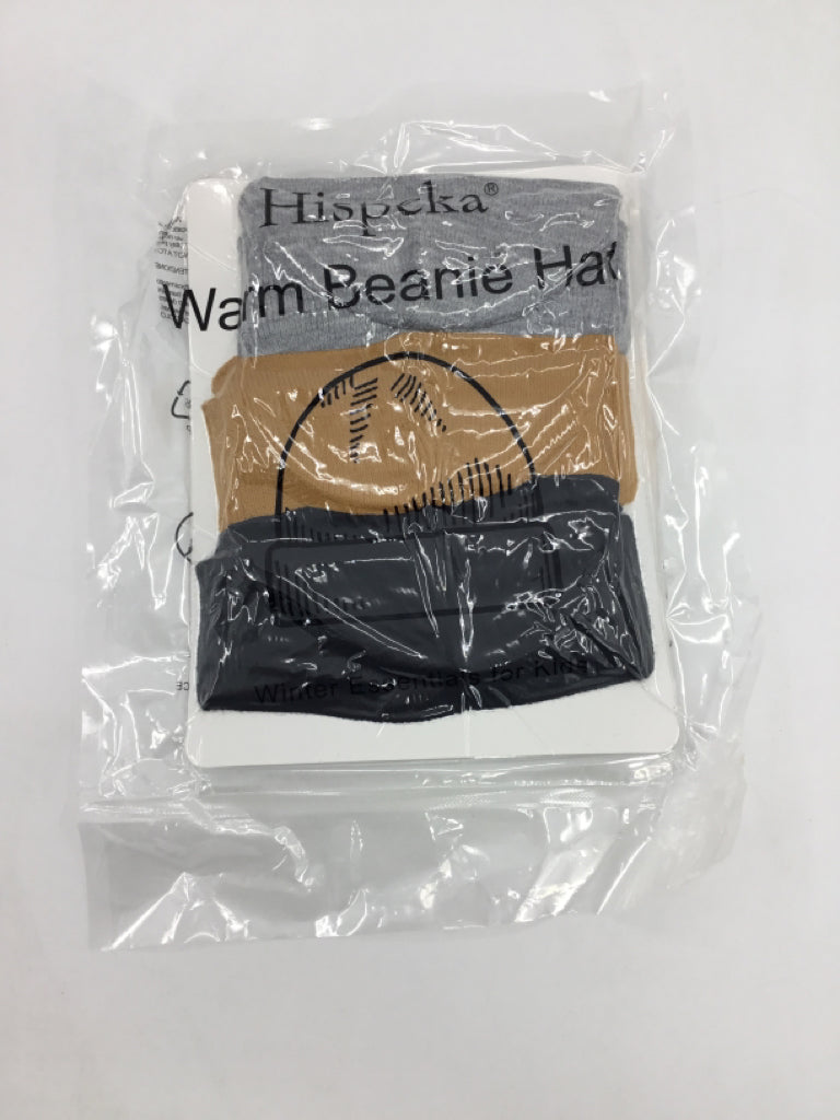 brandless Child Size 3 Multi-Color Solid Hats - boys