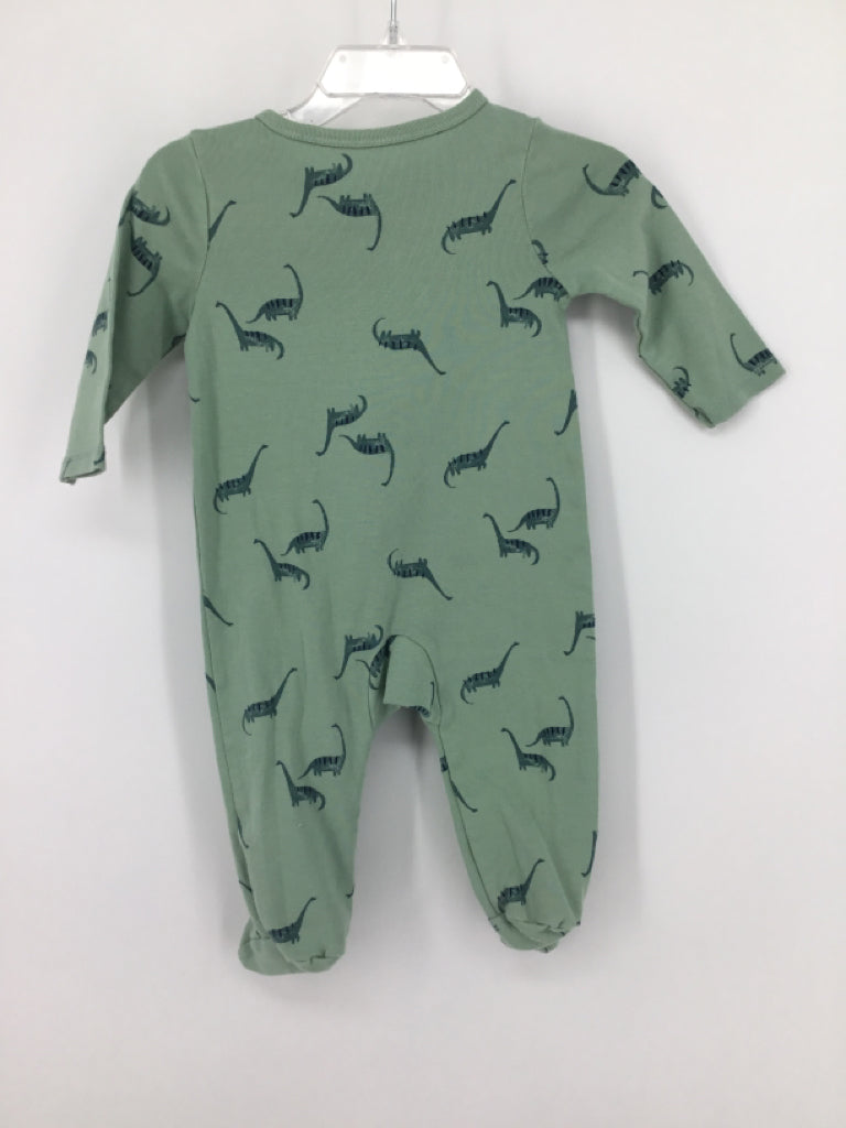 Just One You Made by Carters Child Size 6 Months Green Sleepers