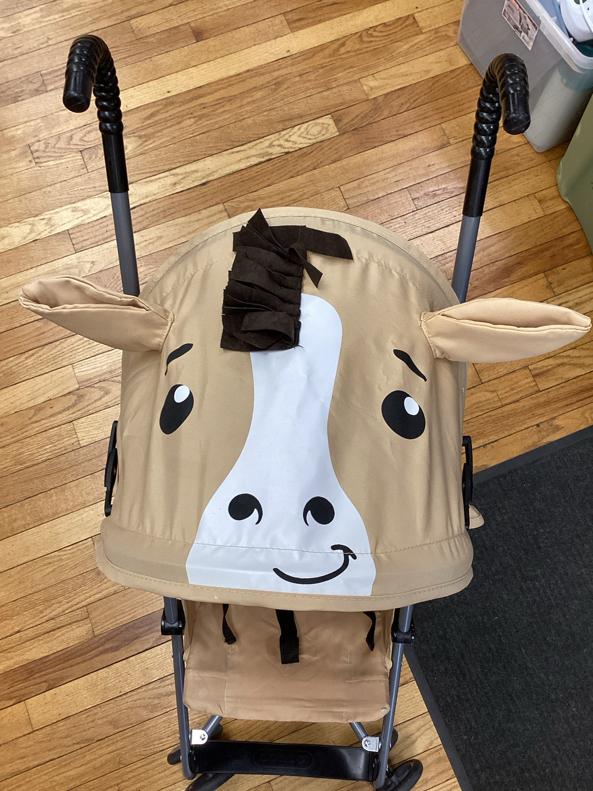 Costco Tan Horsey Umbrella Stroller