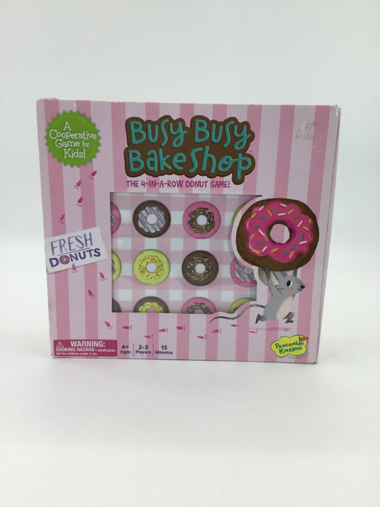 Peaceable Kingdom Busy Busy Bakeshop Donut Game