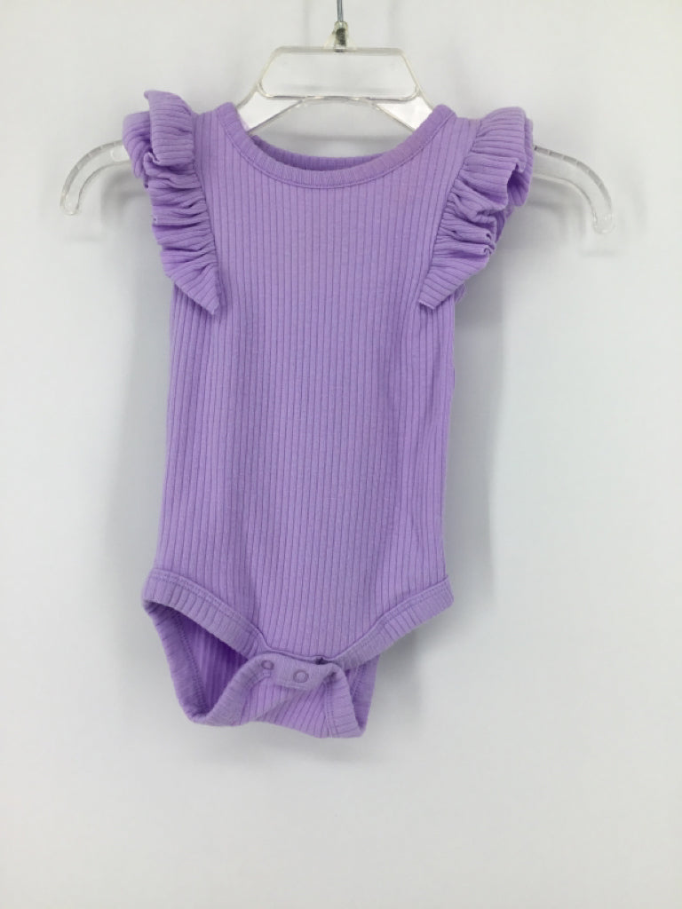 Cat & Jack Child Size 0-3 Months Purple Onesie