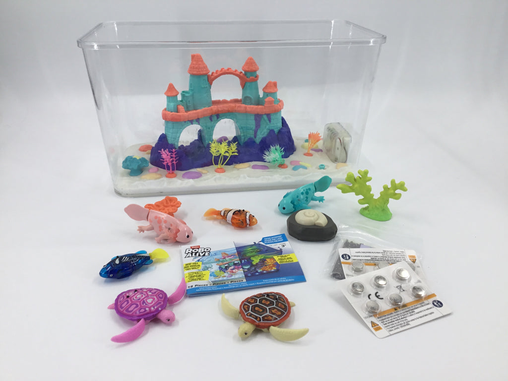 Zuru Robo Alive Light Up Aquarium Set
